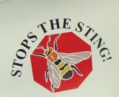 STOPS THE STING!