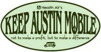 KEEP AUSTIN MOBILE HEALTH AIR'S NOT TO MAKE A PROFIT, BUT TO MAKE A DIFFERENCE