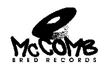 MCCOMB BRED RECORDS
