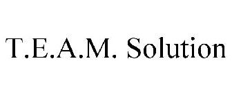 T.E.A.M. SOLUTION