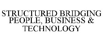 STRUCTURED BRIDGING PEOPLE, BUSINESS & TECHNOLOGY