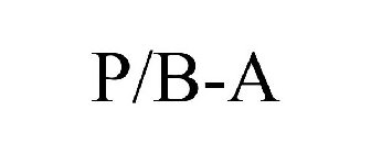 P/B-A