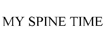 MY SPINE TIME