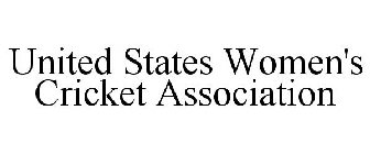 UNITED STATES WOMEN'S CRICKET ASSOCIATION