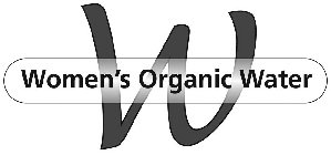 W WOMEN'S ORGANIC WATER