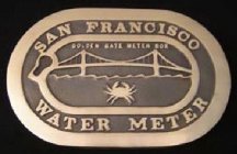 SAN FRANCISCO WATER METER GOLDEN GATE METER BOX