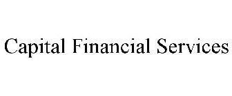 CAPITAL FINANCIAL SERVICES