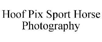 HOOF PIX SPORT HORSE PHOTOGRAPHY