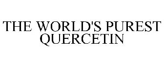 THE WORLD'S PUREST QUERCETIN