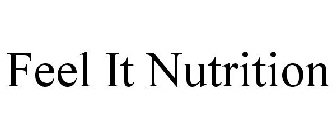 FEEL IT NUTRITION