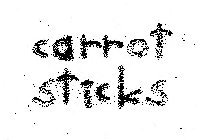 CARROT STICKS