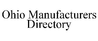 OHIO MANUFACTURERS DIRECTORY