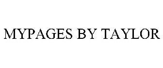 MYPAGES BY TAYLOR