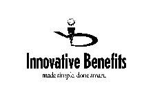 IB INNOVATIVE BENEFITS MADE SIMPLE. DONE SMART.