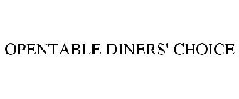 OPENTABLE DINERS' CHOICE