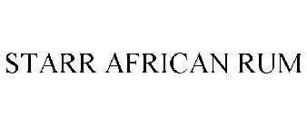STARR AFRICAN RUM