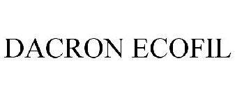 DACRON ECOFIL