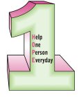 1 HELP ONE PERSON EVERYDAY