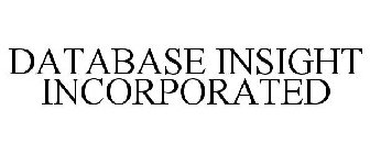 DATABASE INSIGHT INCORPORATED