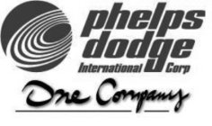 PHELPS DODGE INTERNATIONAL CORP ONE COMPANY