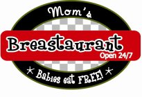 MOM'S BREASTAURANT OPEN 24/7 BABIES EAT FREE!