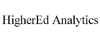 HIGHERED ANALYTICS