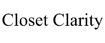CLOSET CLARITY