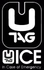 U TAG U TAG ICE IN CASE OF EMERGENCY