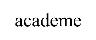 ACADEME