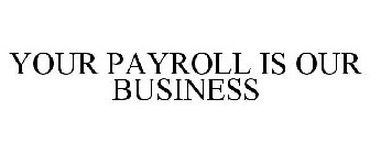 YOUR PAYROLL IS OUR BUSINESS