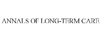 ANNALS OF LONG-TERM CARE