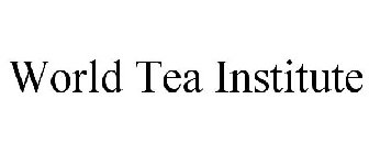 WORLD TEA INSTITUTE