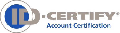 ID-CERTIFY ACCOUNT CERTIFICATION