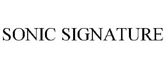 SONIC SIGNATURE