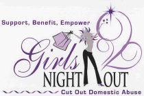 GIRLS NIGHT OUT CUT OUT DOMESTIC ABUSE SUPPORT, BENEFIT, EMPOWER
