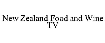 NEW ZEALAND FOOD AND WINE TV