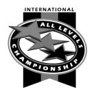 INTERNATIONAL ALL LEVELS CHAMPIONSHIP