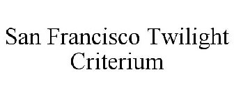 SAN FRANCISCO TWILIGHT CRITERIUM