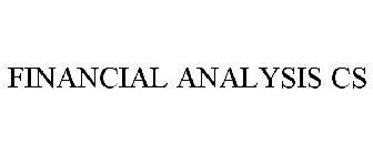 FINANCIAL ANALYSIS CS