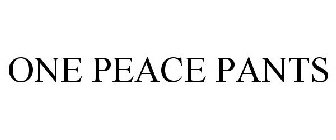 ONE PEACE PANTS