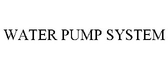 WATER PUMP SYSTEM
