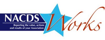 NACDS WORKS REPORTING THE VALUE, ACTIONS AND RESULTS OF YOUR ASSOCIATION