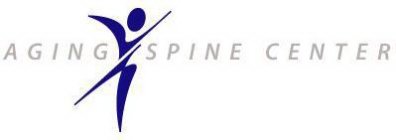 AGING SPINE CENTER