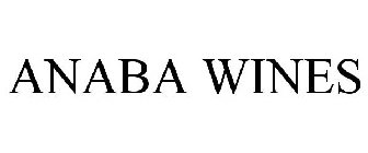 ANABA WINES