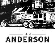 H·K ANDERSON ANDERSON PRETZELS FRESH BAKED PRETZELS EST 1888