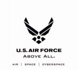 U.S. AIR FORCE ABOVE ALL. AIR SPACE CYBERSPACE
