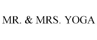MR. & MRS. YOGA