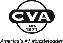 CVA EST. 1971 AMERICA'S #1 MUZZLELOADER