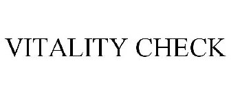 VITALITY CHECK