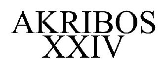 AKRIBOS XXIV